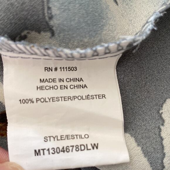 Lily White | Floral Blouse Size S - Picture 6 of 7